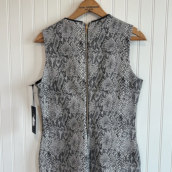 Hunter Bell Sleeveless Snake Print Dress size large NWT - Picture 5 of 11